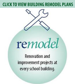 Remodel Icon Click for proposed building remodel plans 